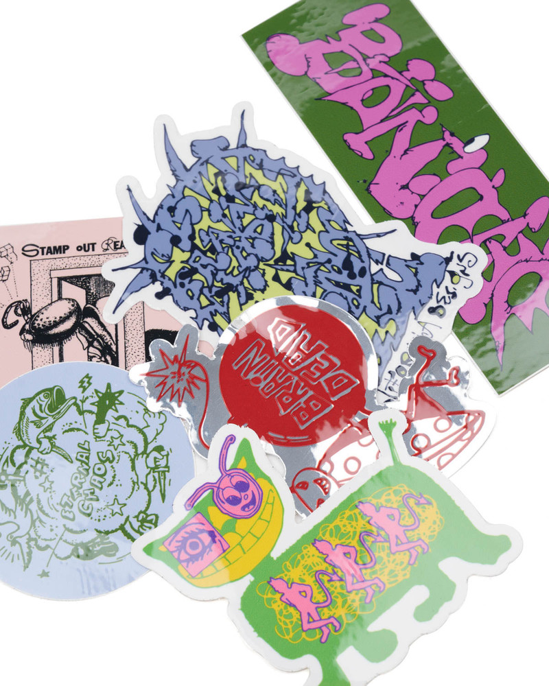 BRAIN DEAD Brain Dead SS25 Sticker Pack - Multi outlook