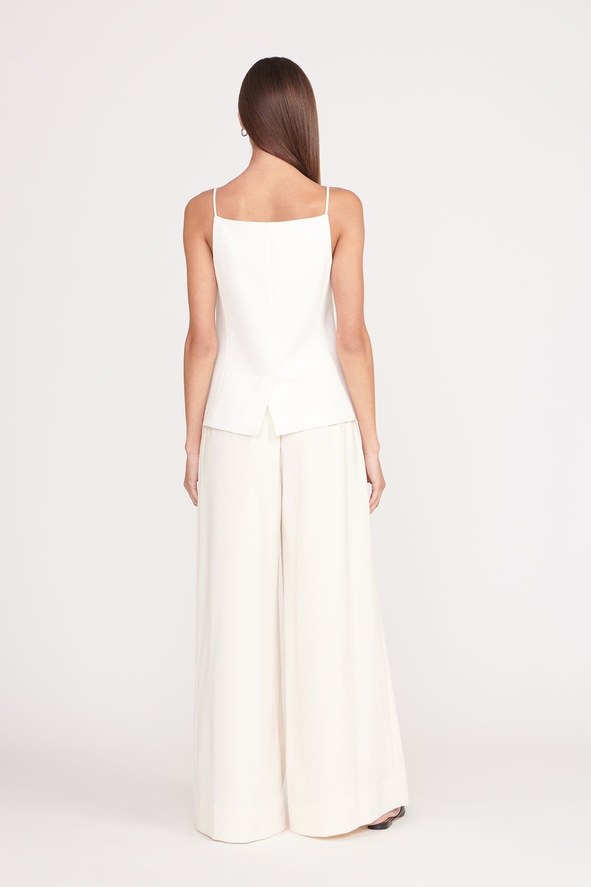 STAUD CALEB PANT ECRU - 5