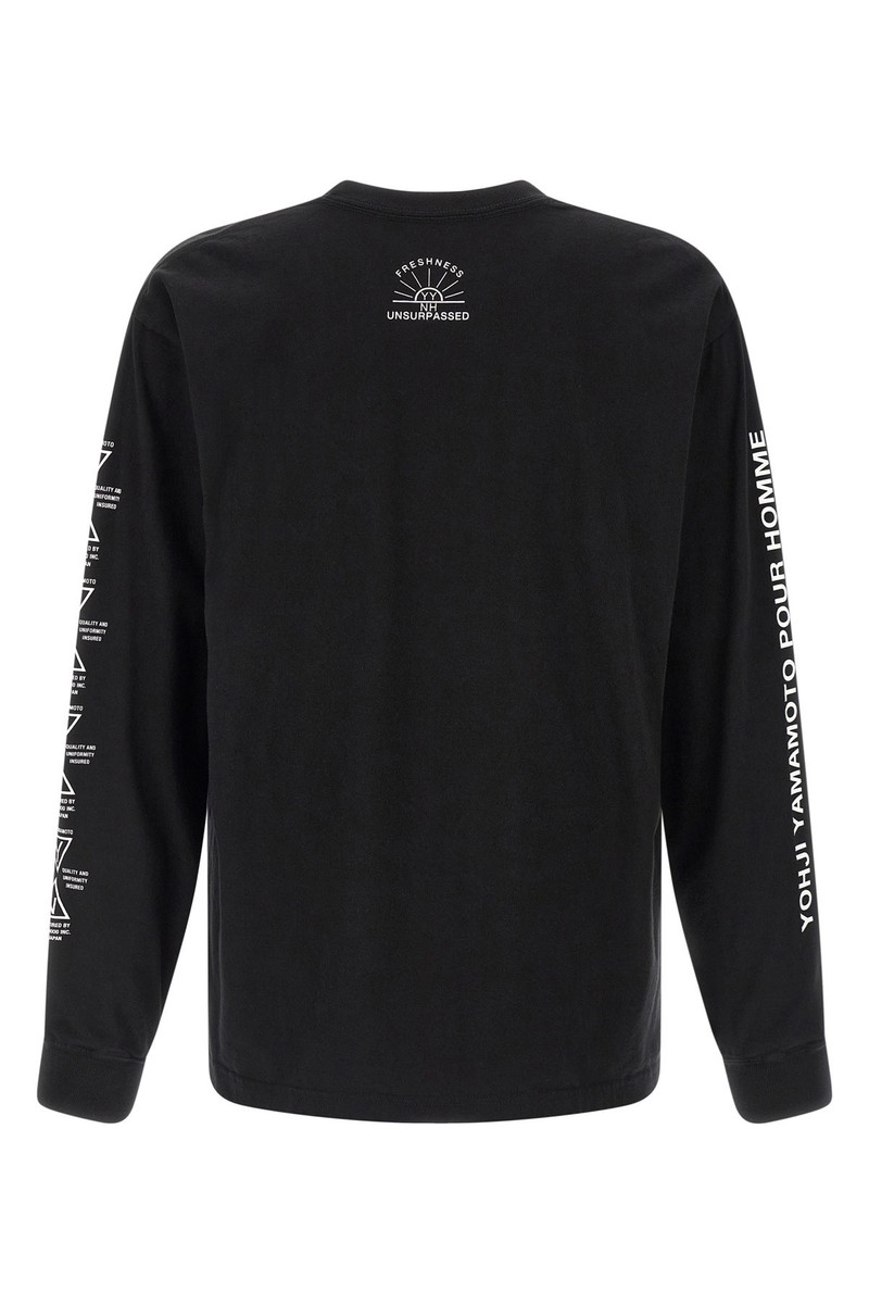 Yohji Yamamoto Yohji Yamamoto × NH 'LS TEE' T-shirt outlook