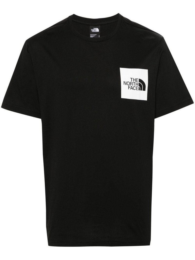 logo-print cotton T-shirt - 1