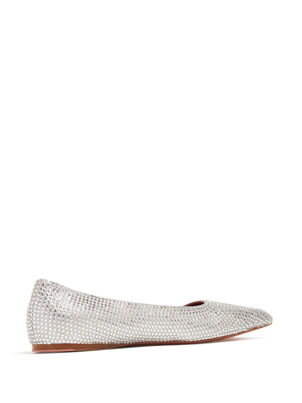 Ane crystal-embellished ballerina shoes - 3