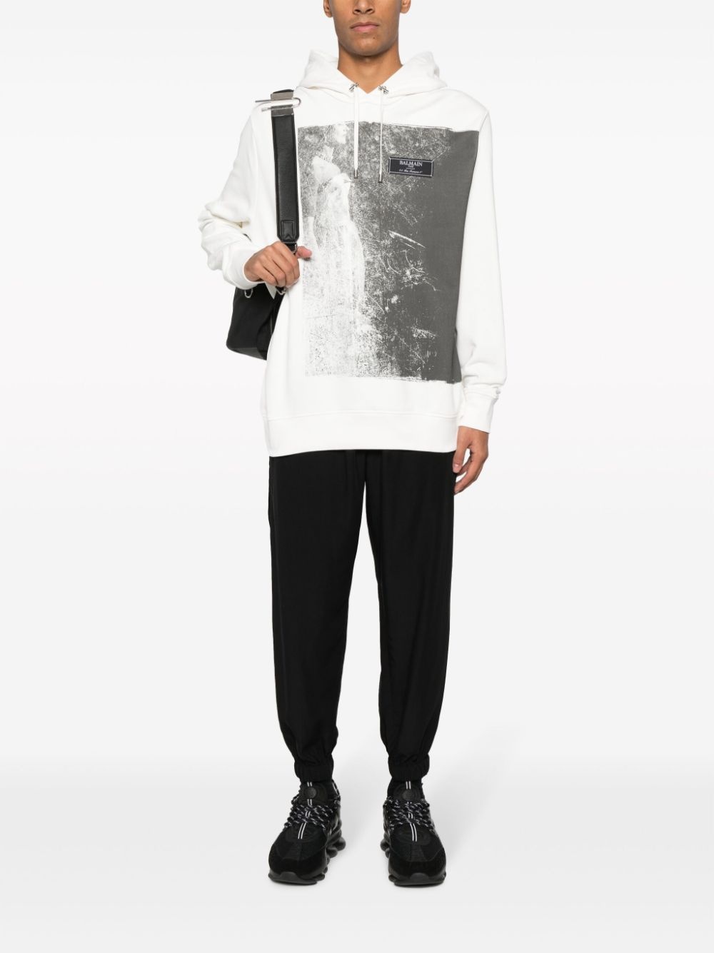 Fluid cotton track pants - 2
