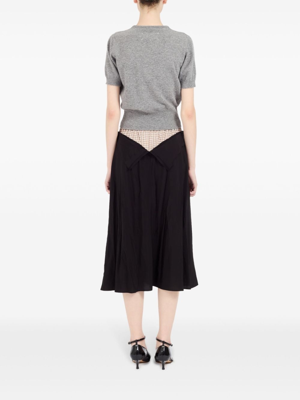 crew-neck virgin wool jumper - 5
