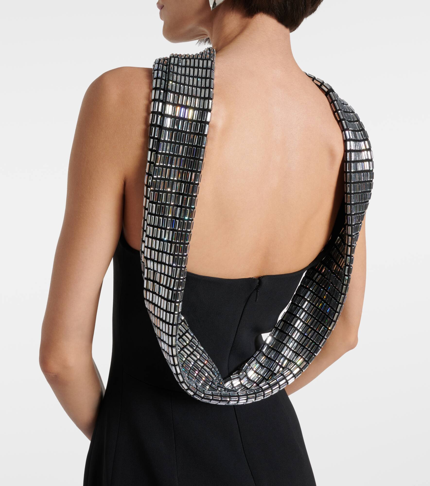 Embellished cady gown - 6