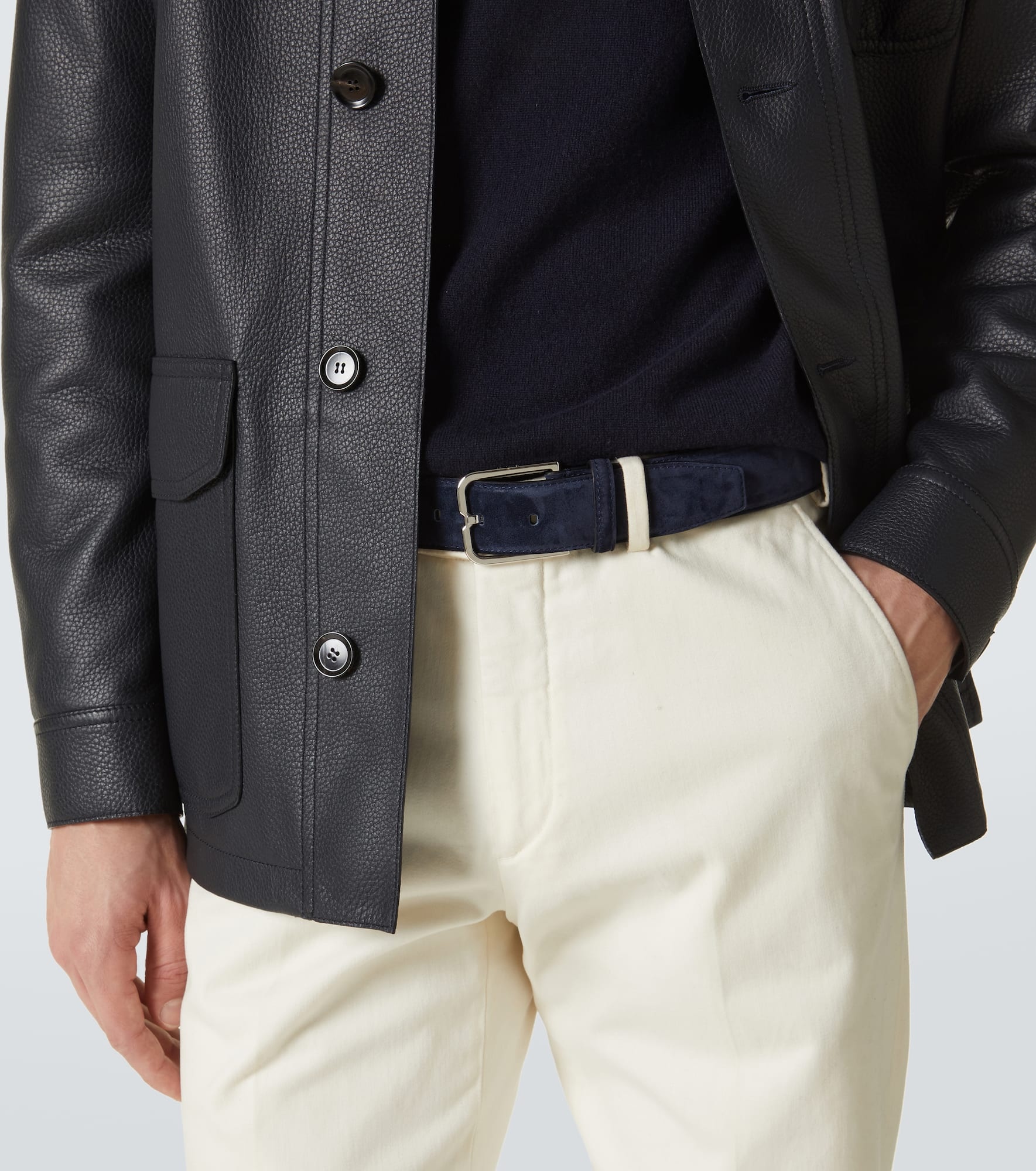 Suede belt - 3
