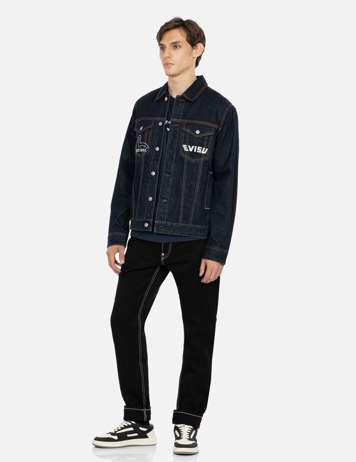 MONOGRAM DAICOCK REGULAR FIT DENIM JACKET - 4