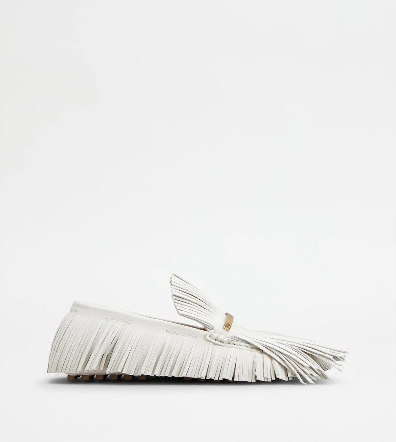 TOD'S YORKY IN LEATHER - WHITE 1