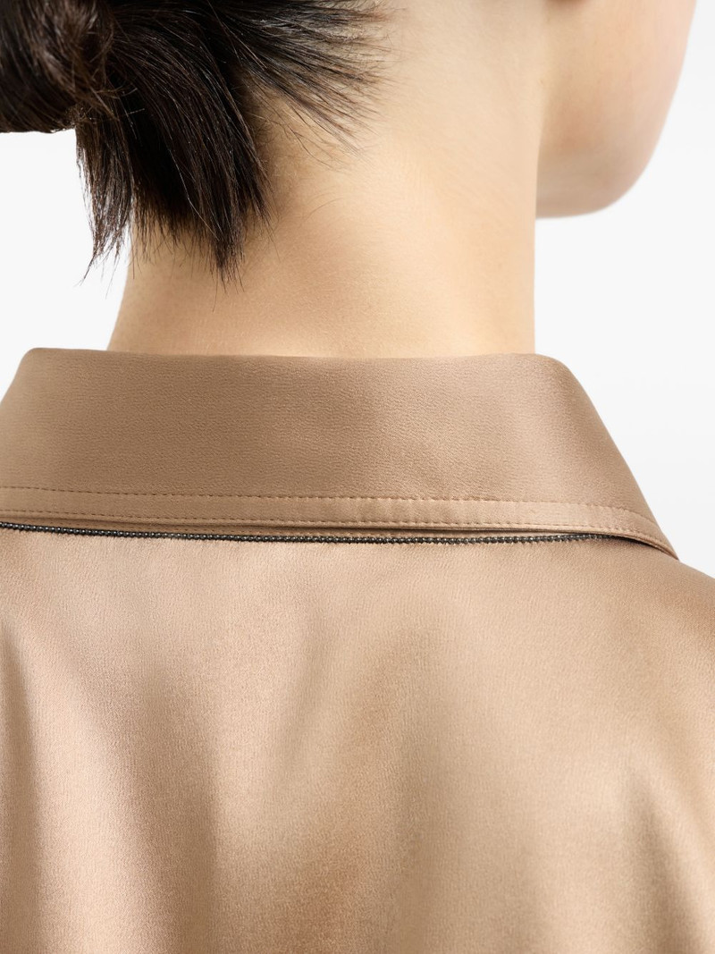monili-detail silk maxi dress 5