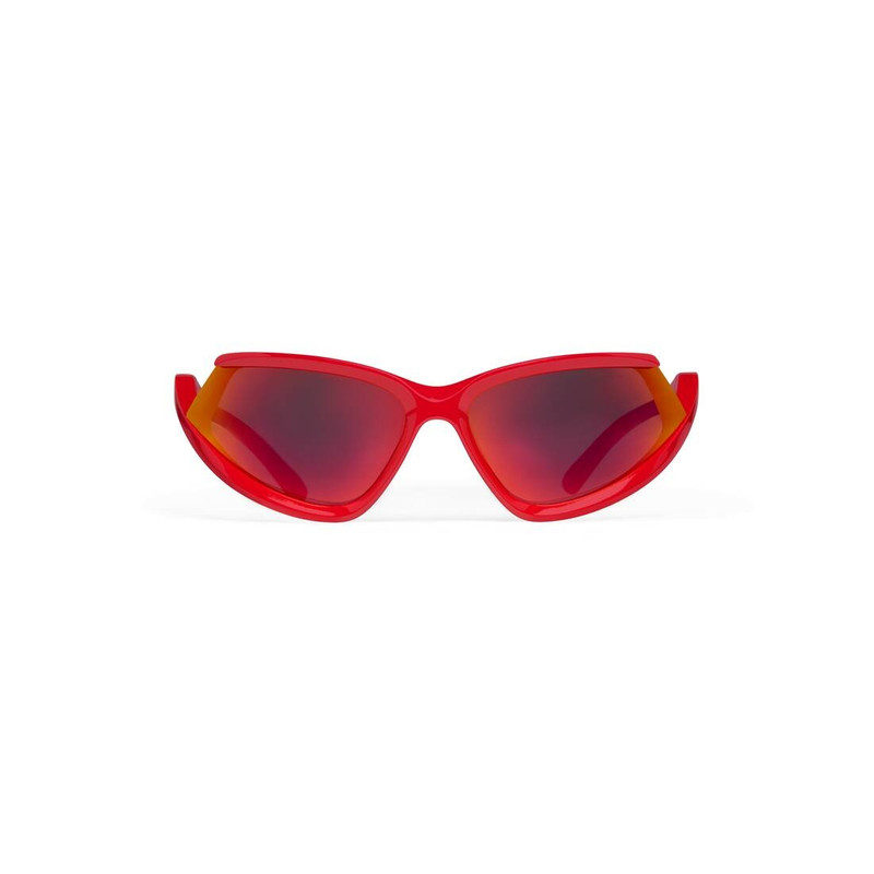 Side Xpander Cat Sunglasses  in Red 1