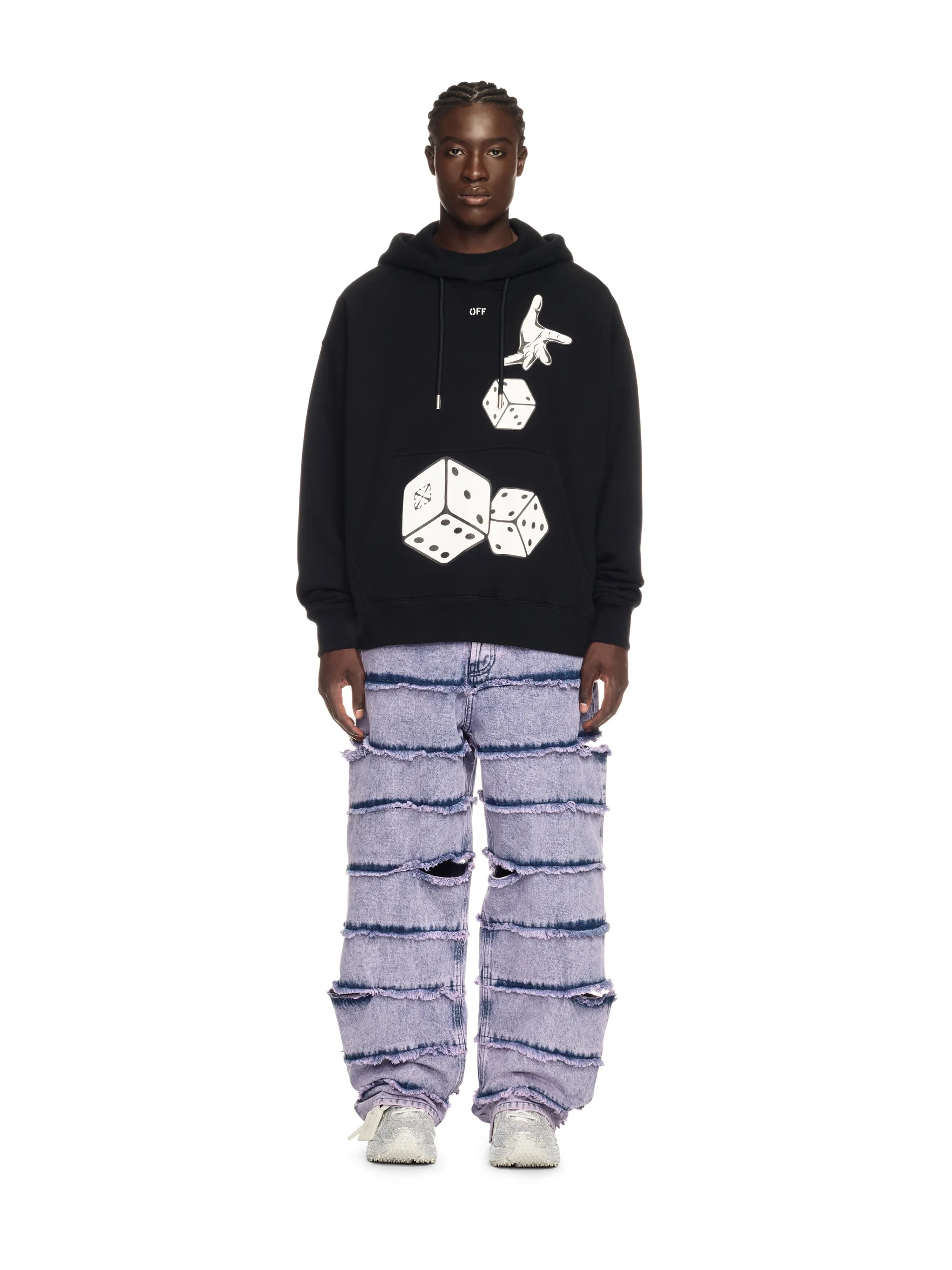 Black Dices Skate Hoodie - 2
