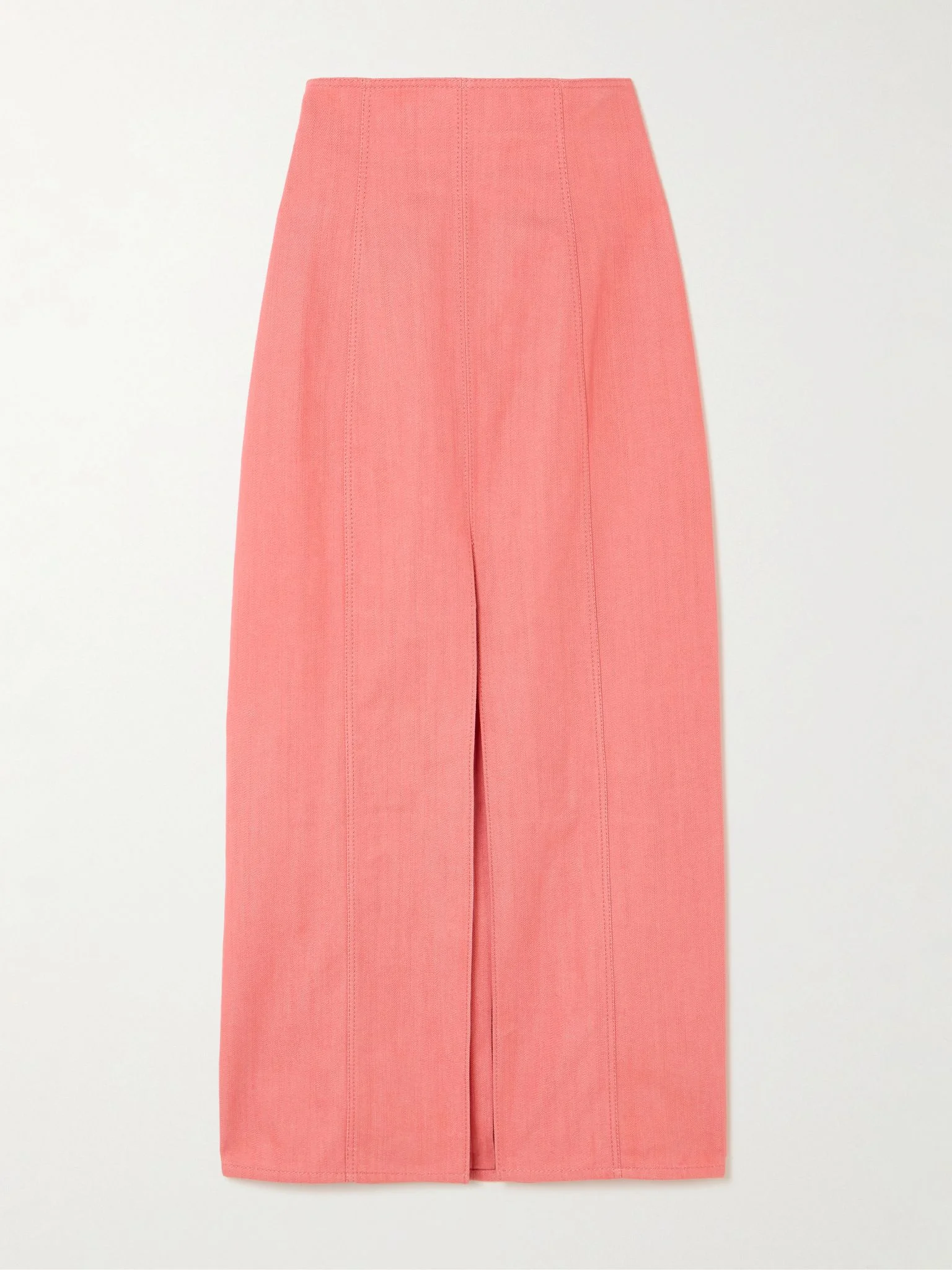Denim midi skirt Coral - 1