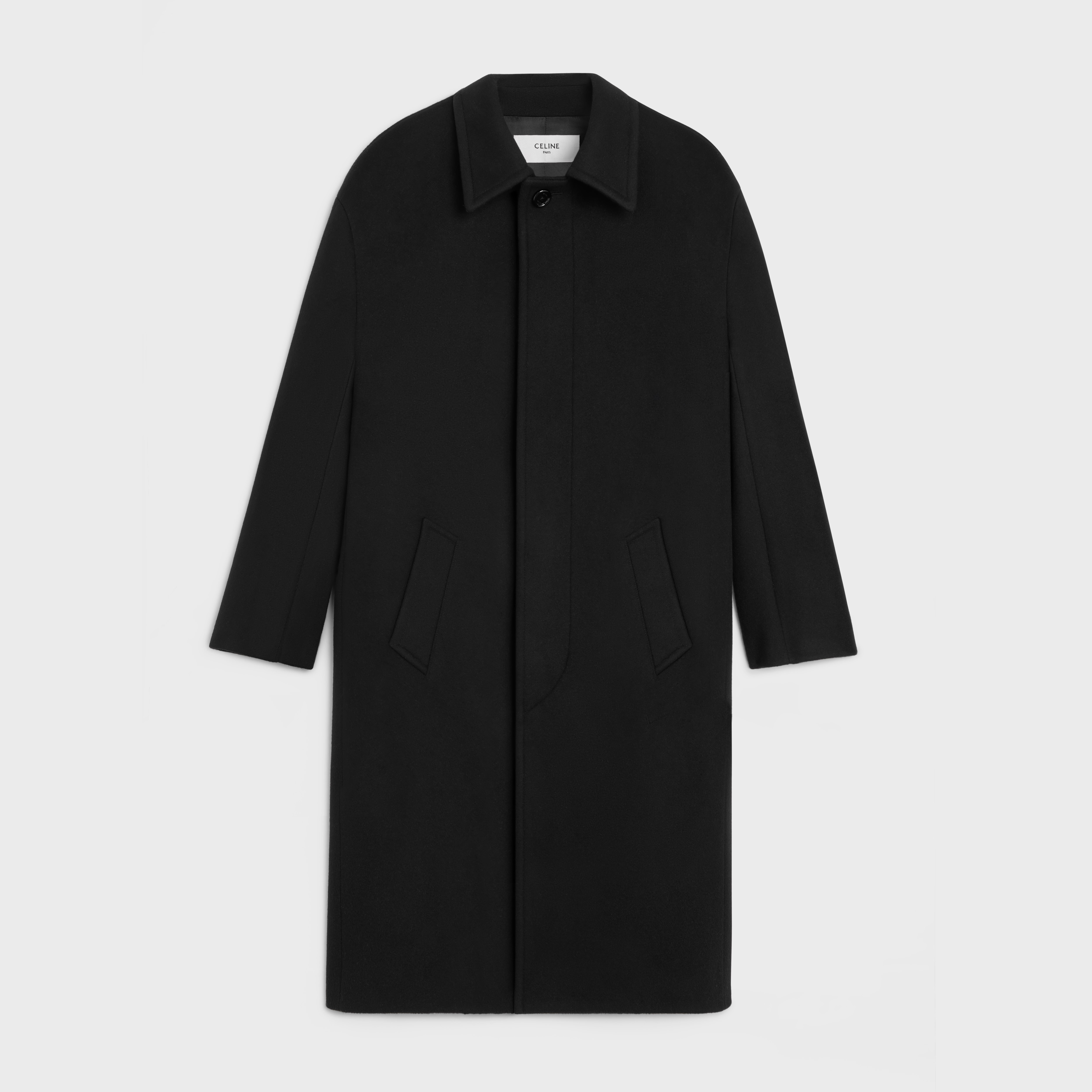 mac coat in double face cashmere wool - 1