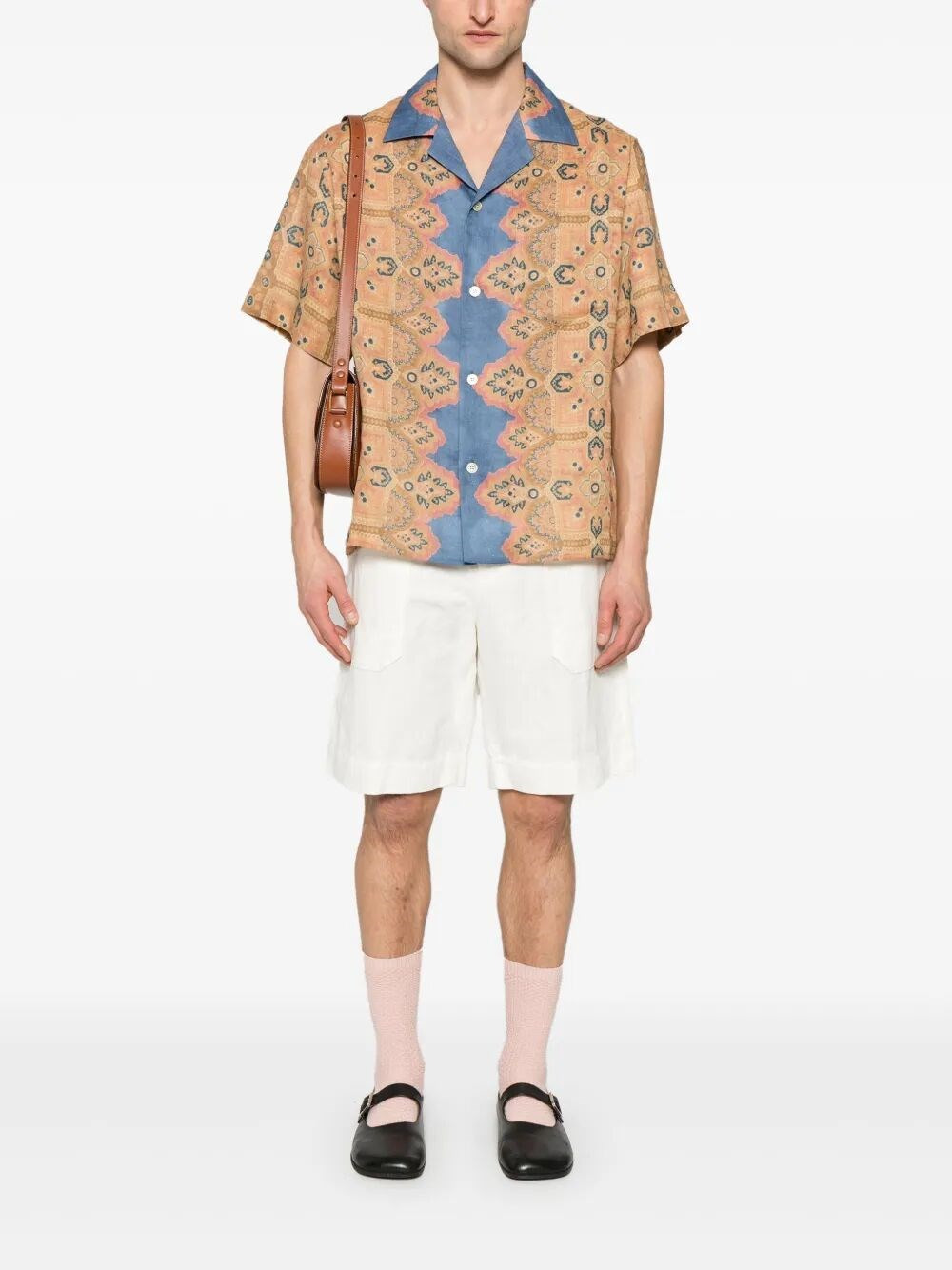 `Voyage Imaginarie` Bowling Shirt - 2