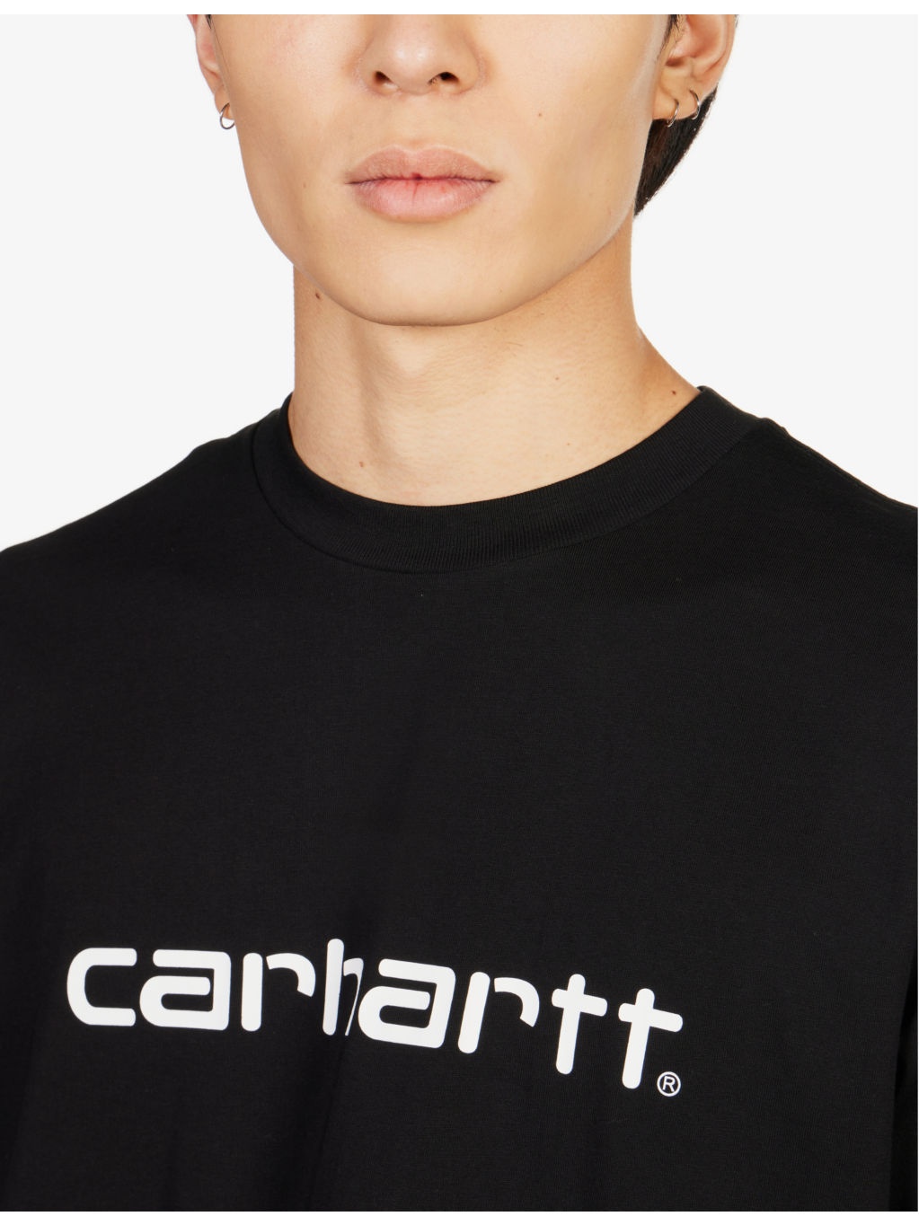 Script logo-print cotton-jersey T-shirt - 5