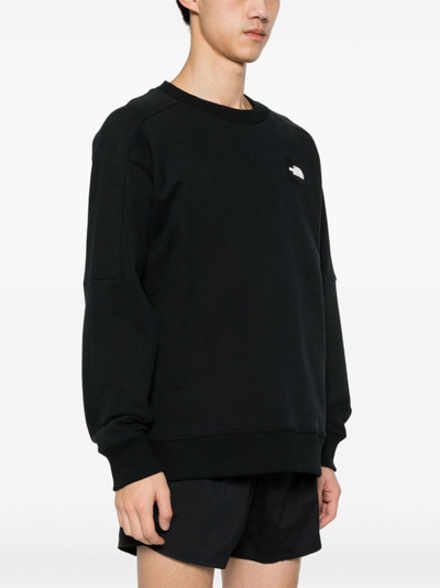 The North Face rubberised-logo cotton sweatshirt outlook
