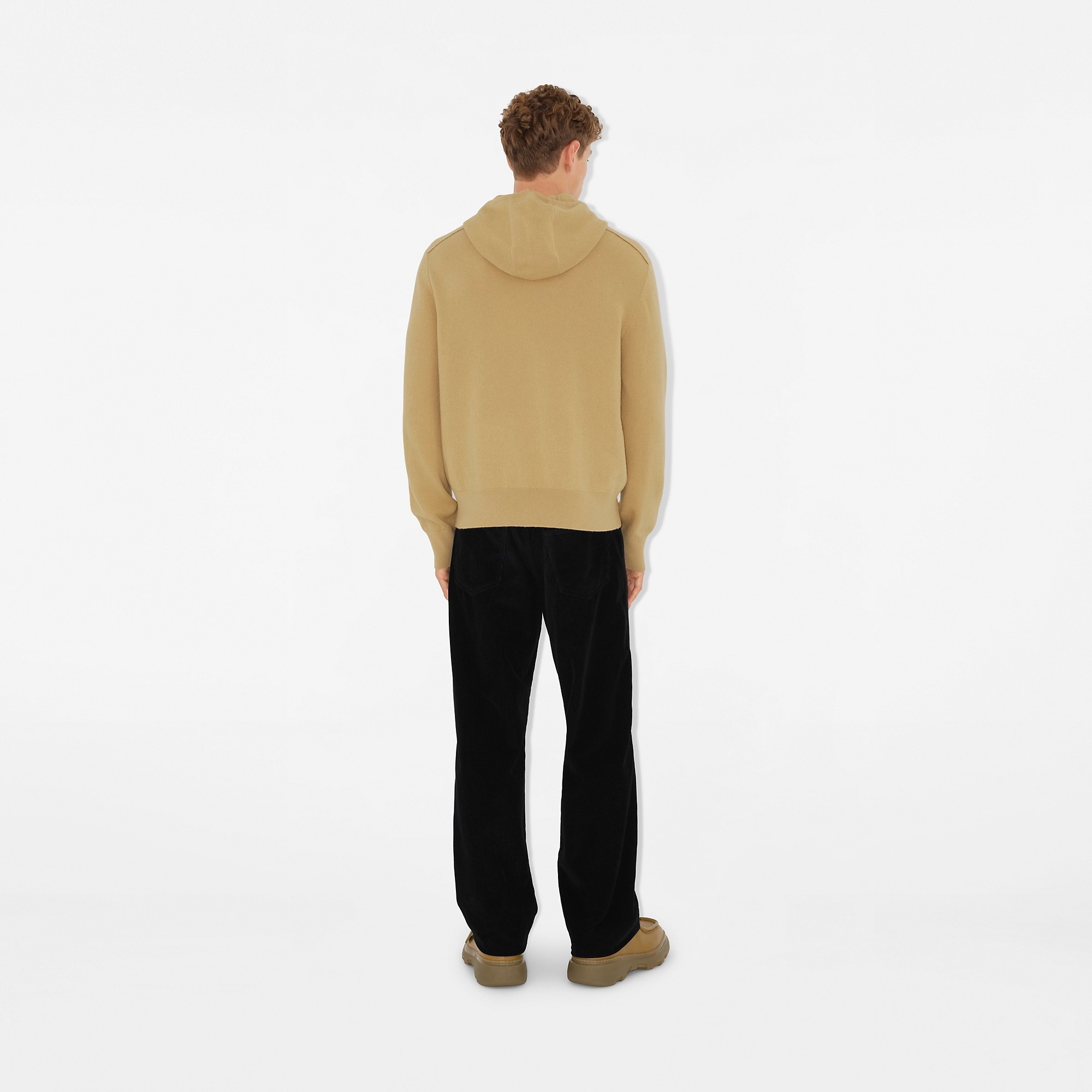 B Shield Wool Blend Hoodie - 4