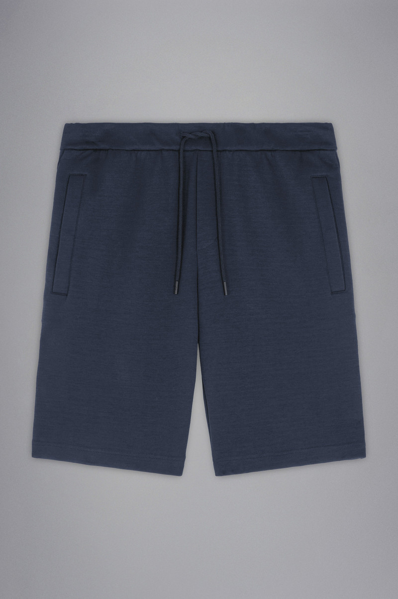 ACTIVE FLEECE COTTON BERMUDA SHORTS 1