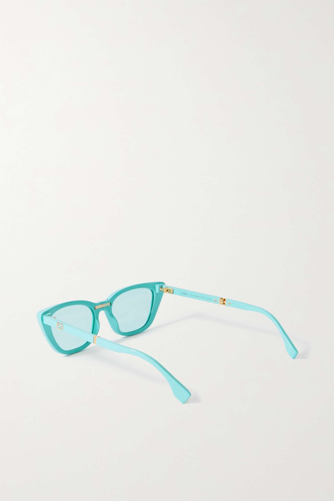 Baguette cat-eye acetate sunglasses - 3