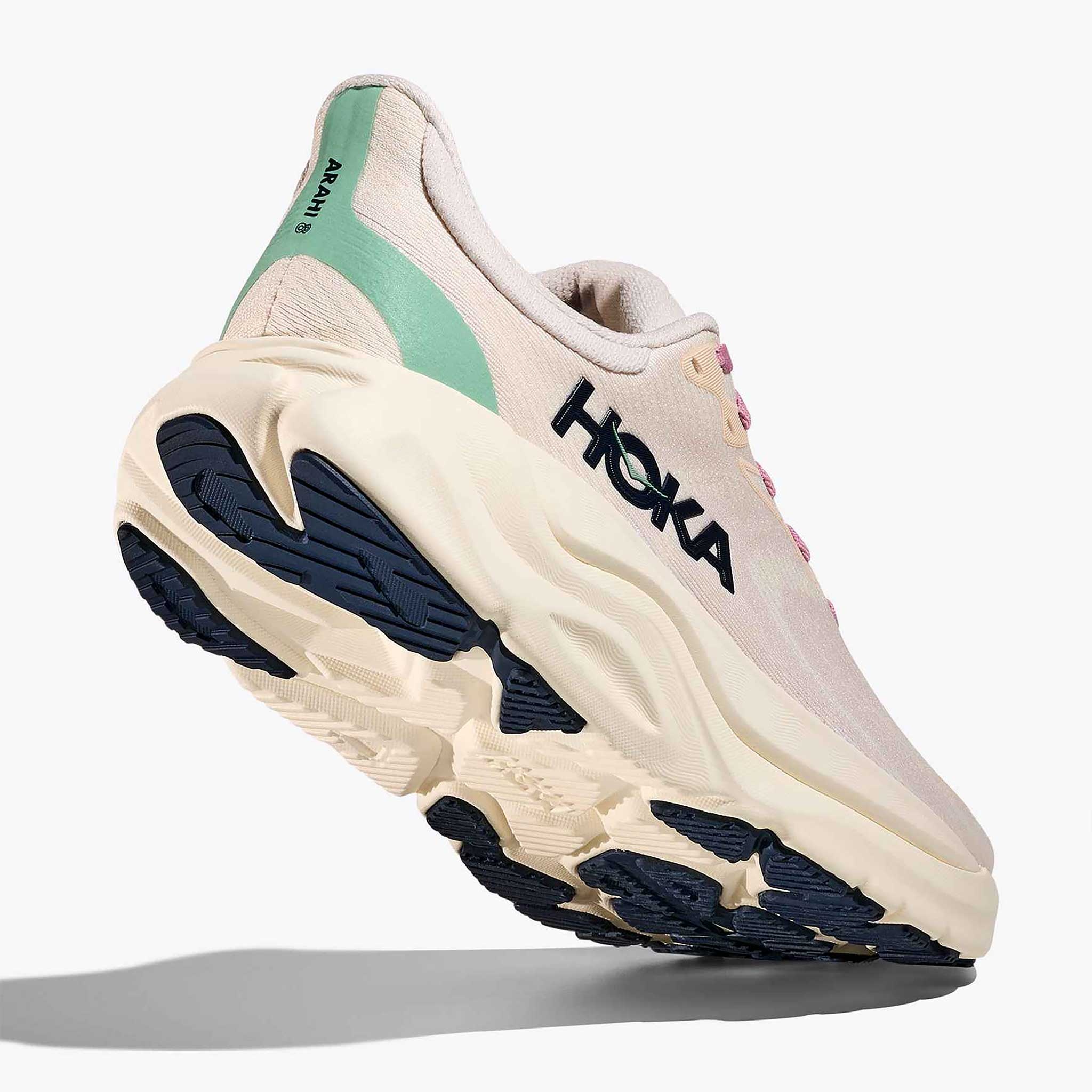 HOKA Arahi 8 Women's Rose Cream/Alabaster - 4