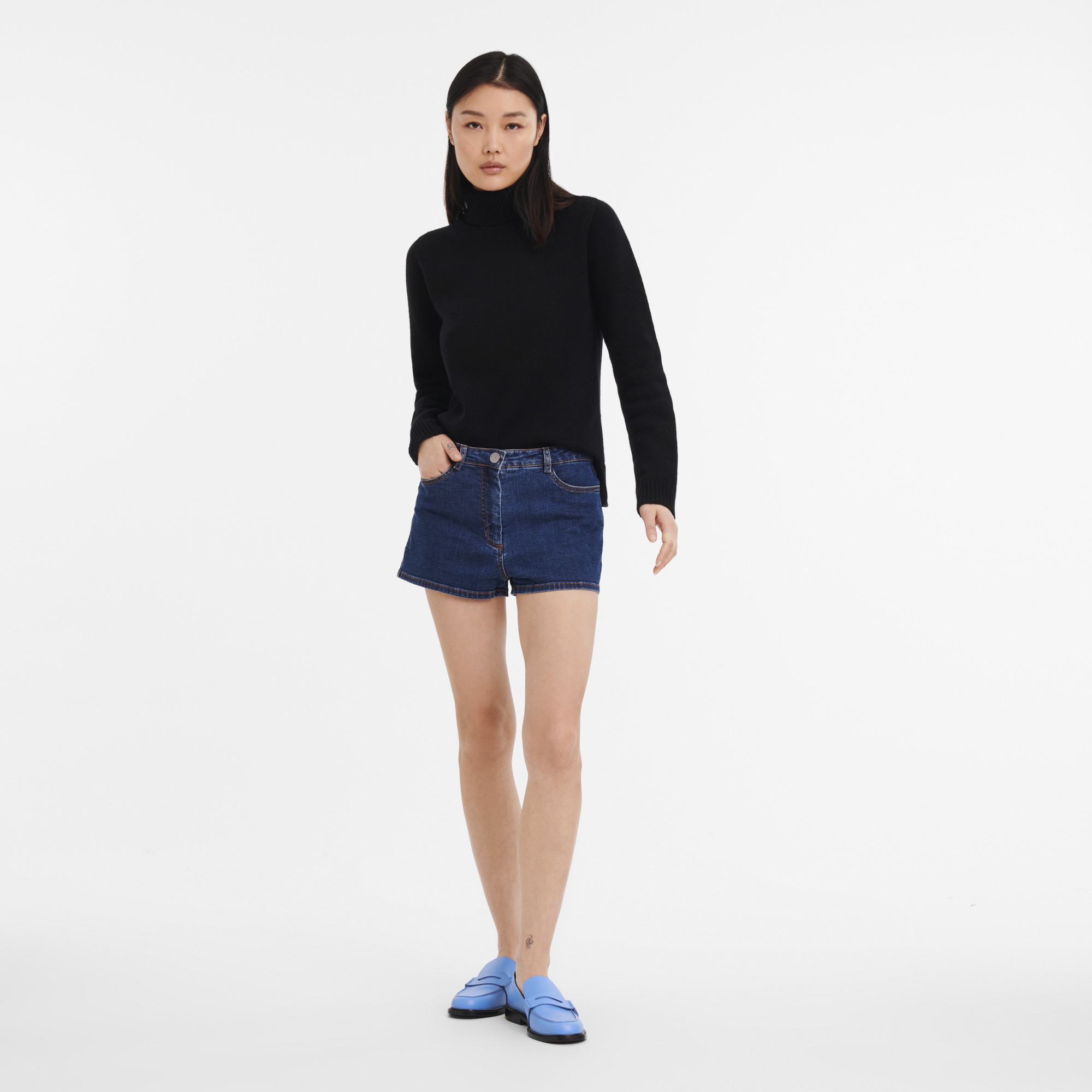 Turtleneck sweater Black - Knit - 2