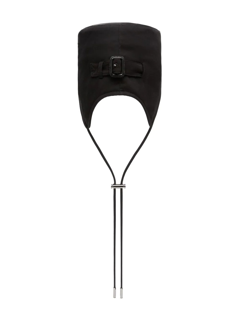 monogram gabardine cap - 2