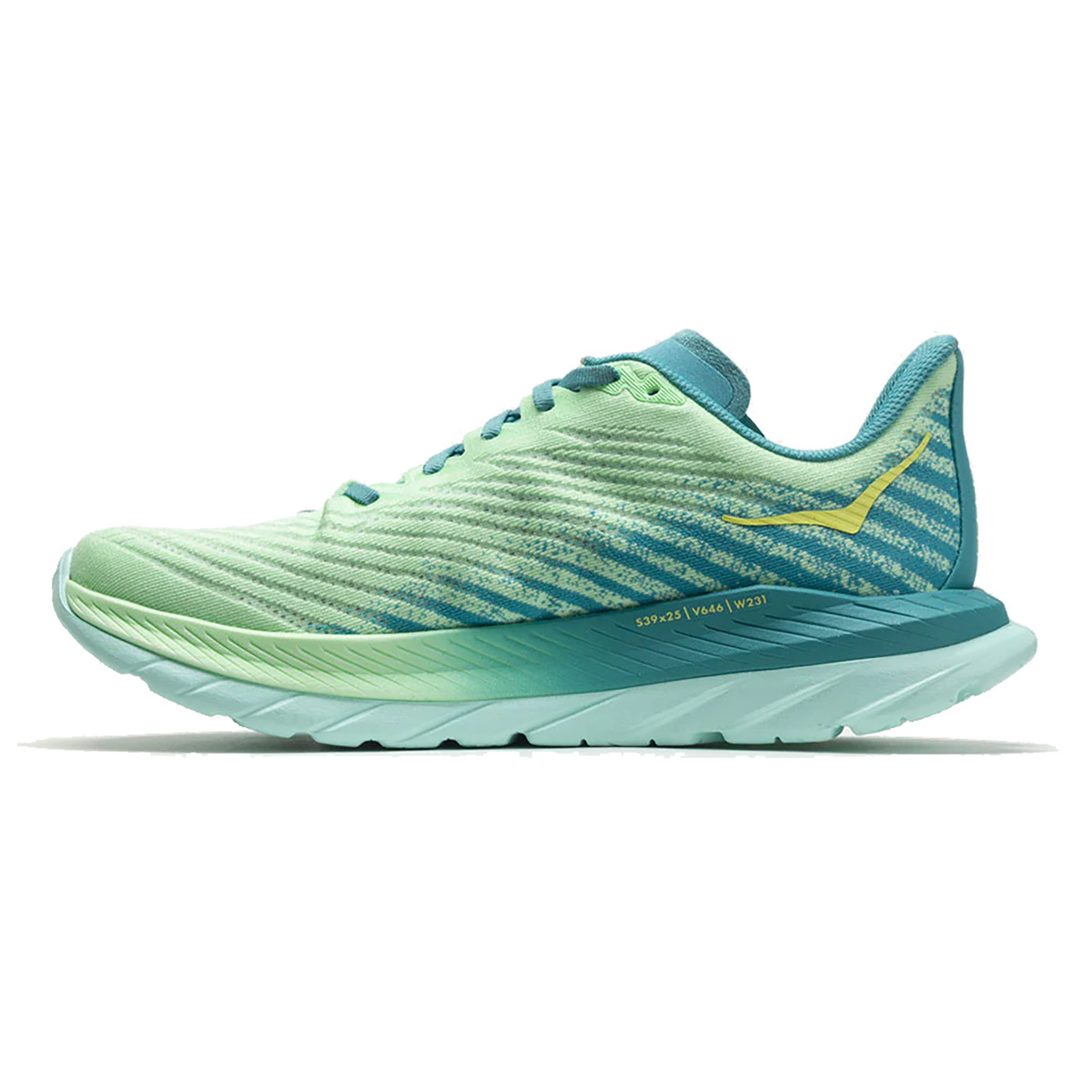 Hoka Mach 5 - Lime Glow - Ocean Mist - 2