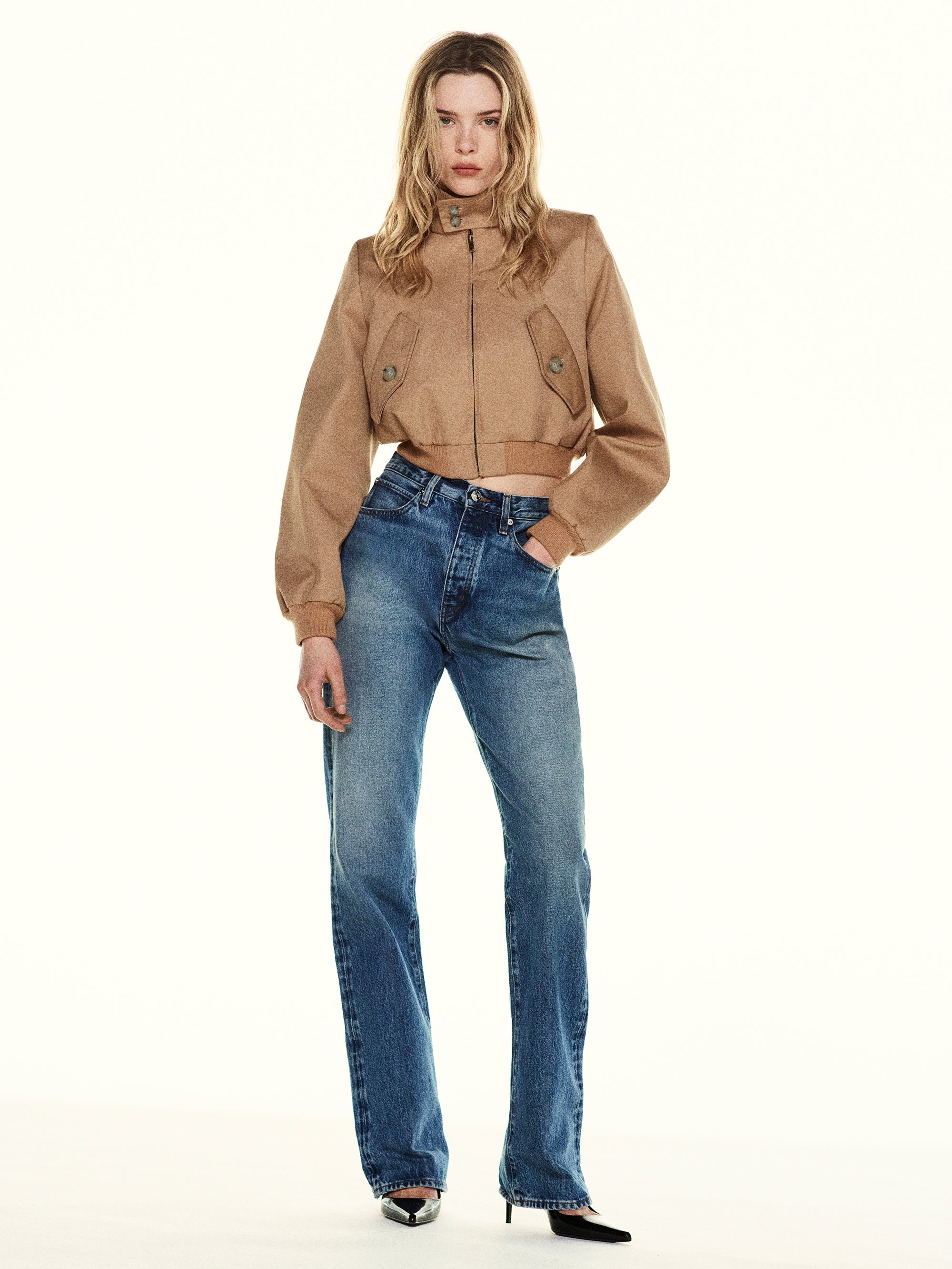 The Harrington Jacket in Camel - 2