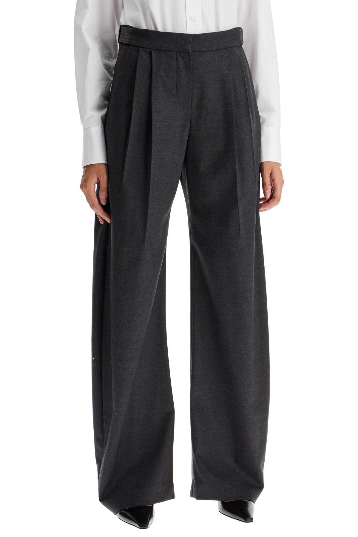 STRETCH WOOL TROUSERS FOR MEN/W - 3