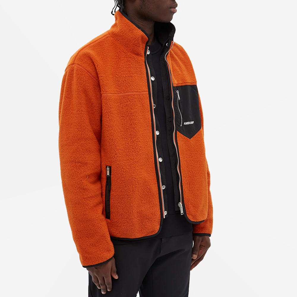 Ambush Reversible Full Zip Fleece Jacket - 6