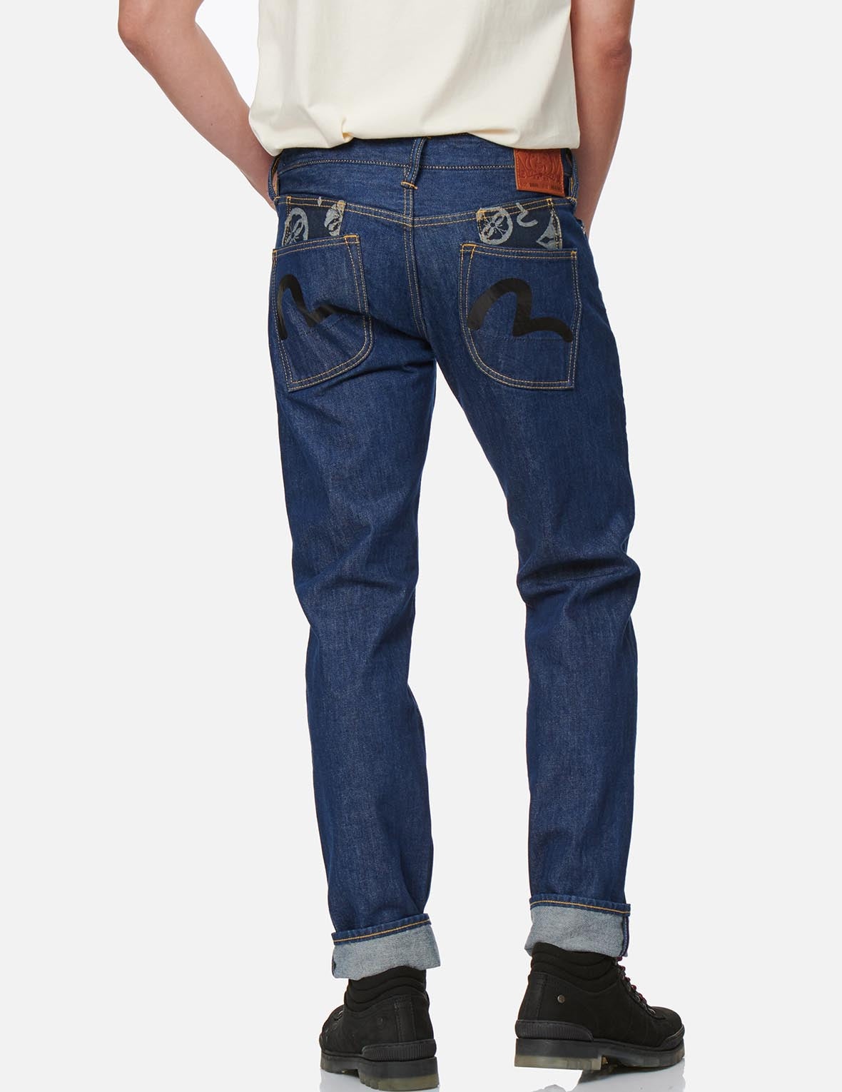 Duo-Style Pocket Slim Fit Jeans #2010 - 7