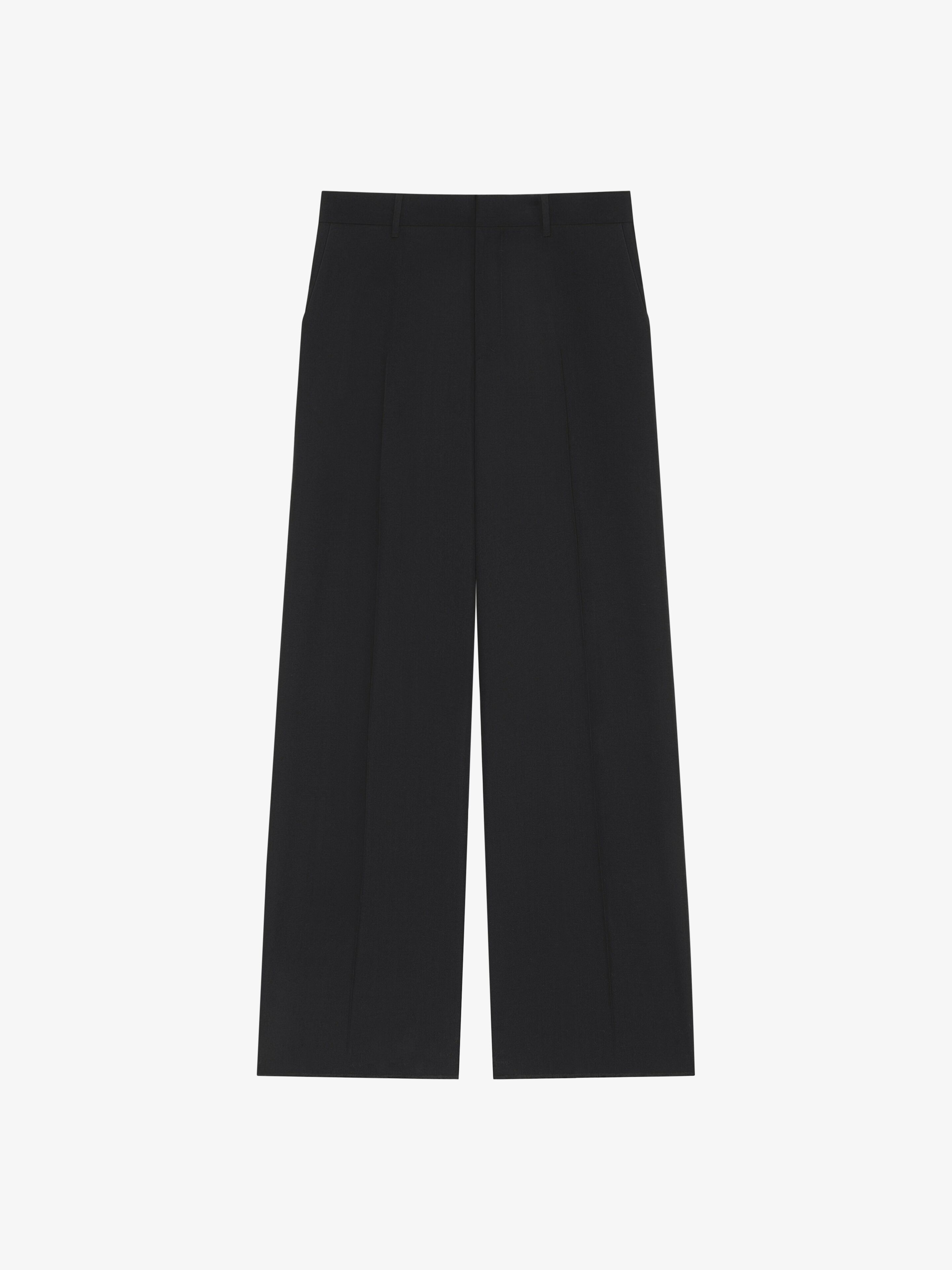 EXTRA WIDE PANTS IN WOOL - 1