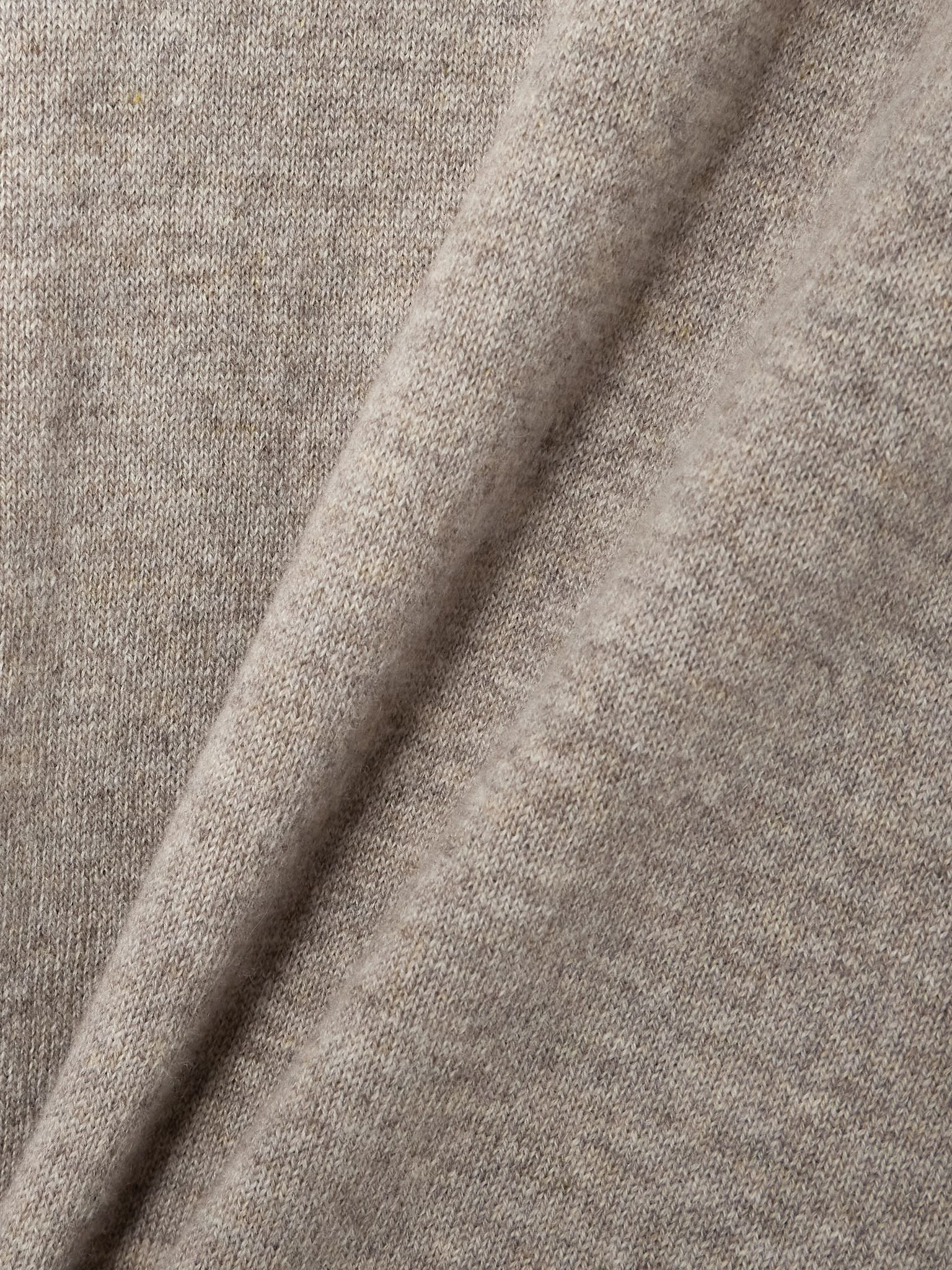 Cashmere turtleneck sweater Beige - 4
