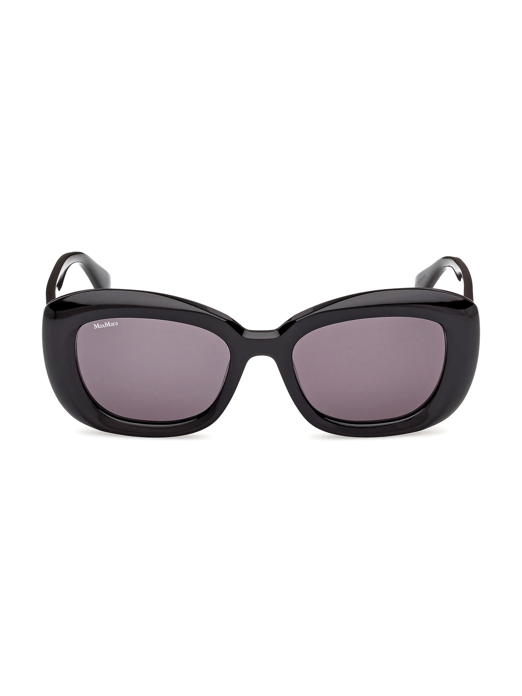 Women's Elizabeth One 53MM Round Sunglasses - Black Purple - 1
