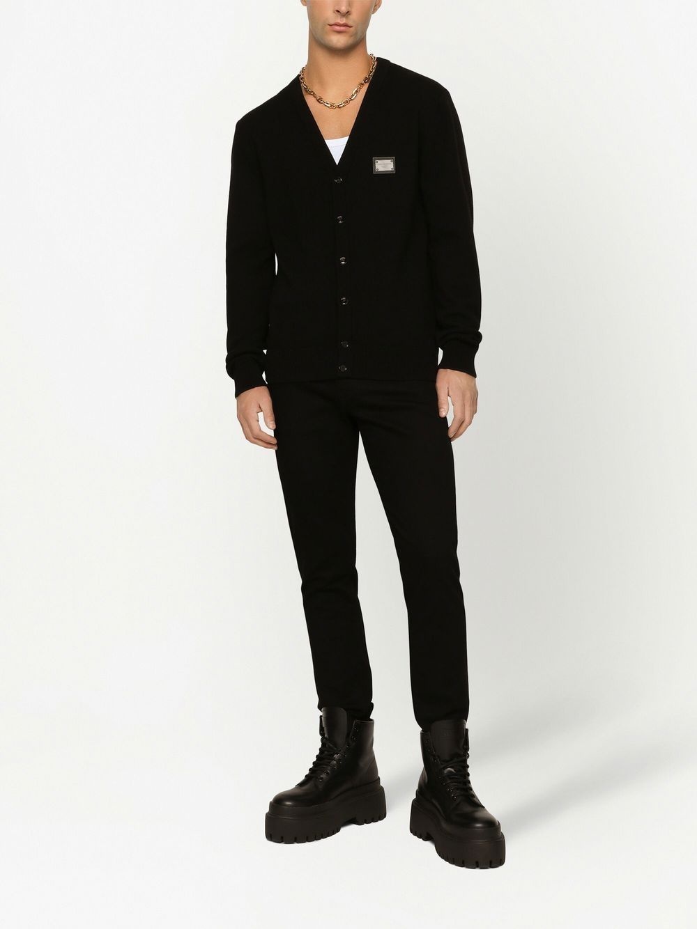 high-rise straight-leg jeans - 3