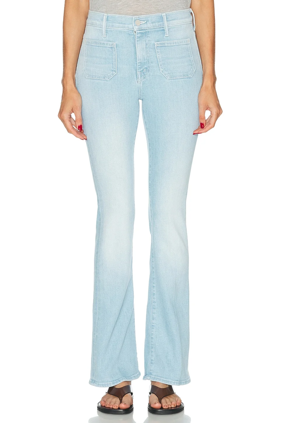 Patch Pocket Weekend Jeans - 1