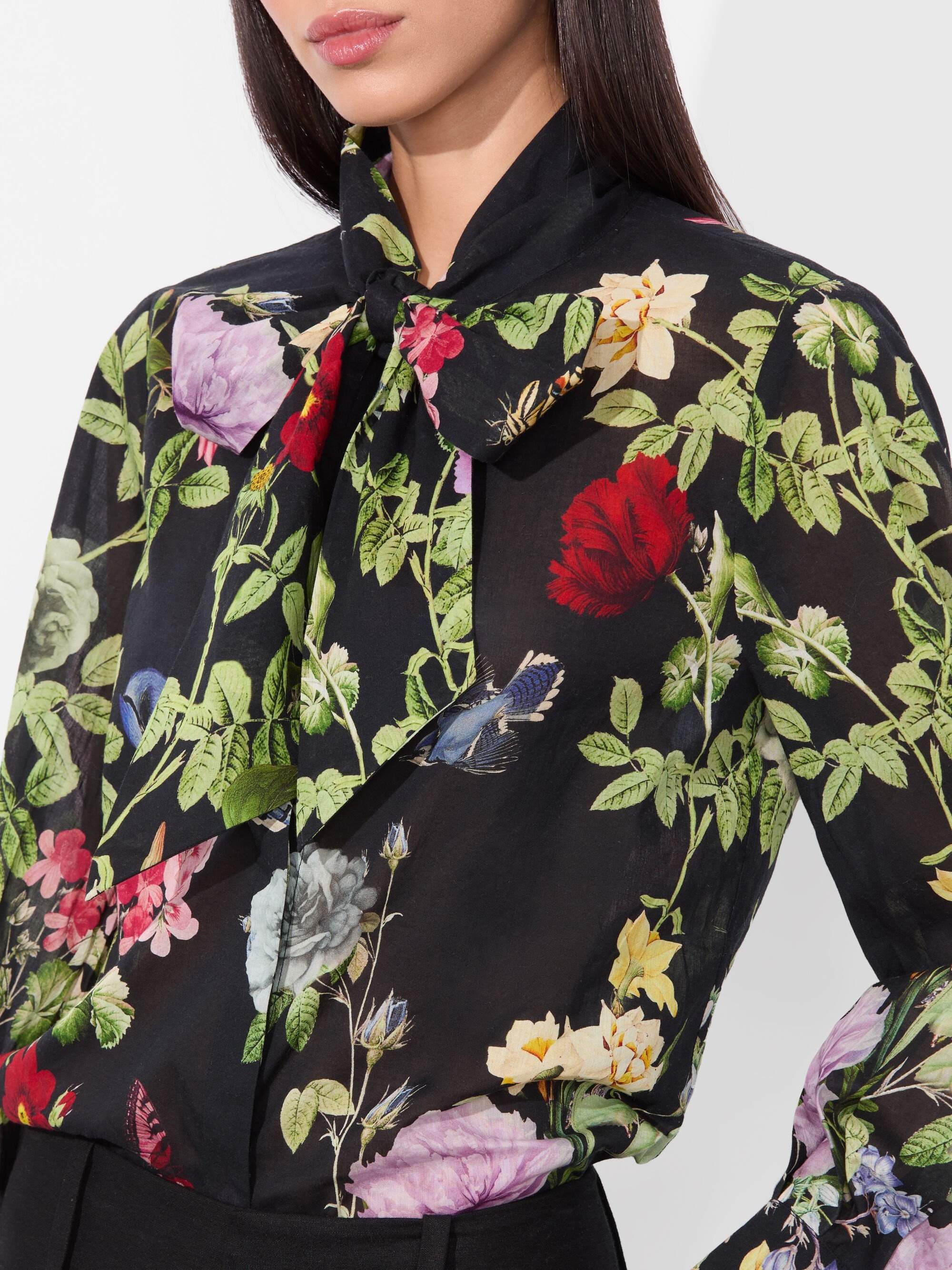 LLOYD SLIT SLEEVE BLOUSE - 5