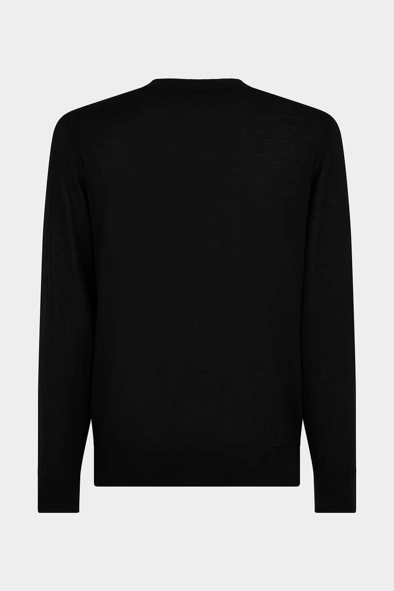 DSQUARED2 D2 KNIT CREWNECK PULLOVER outlook