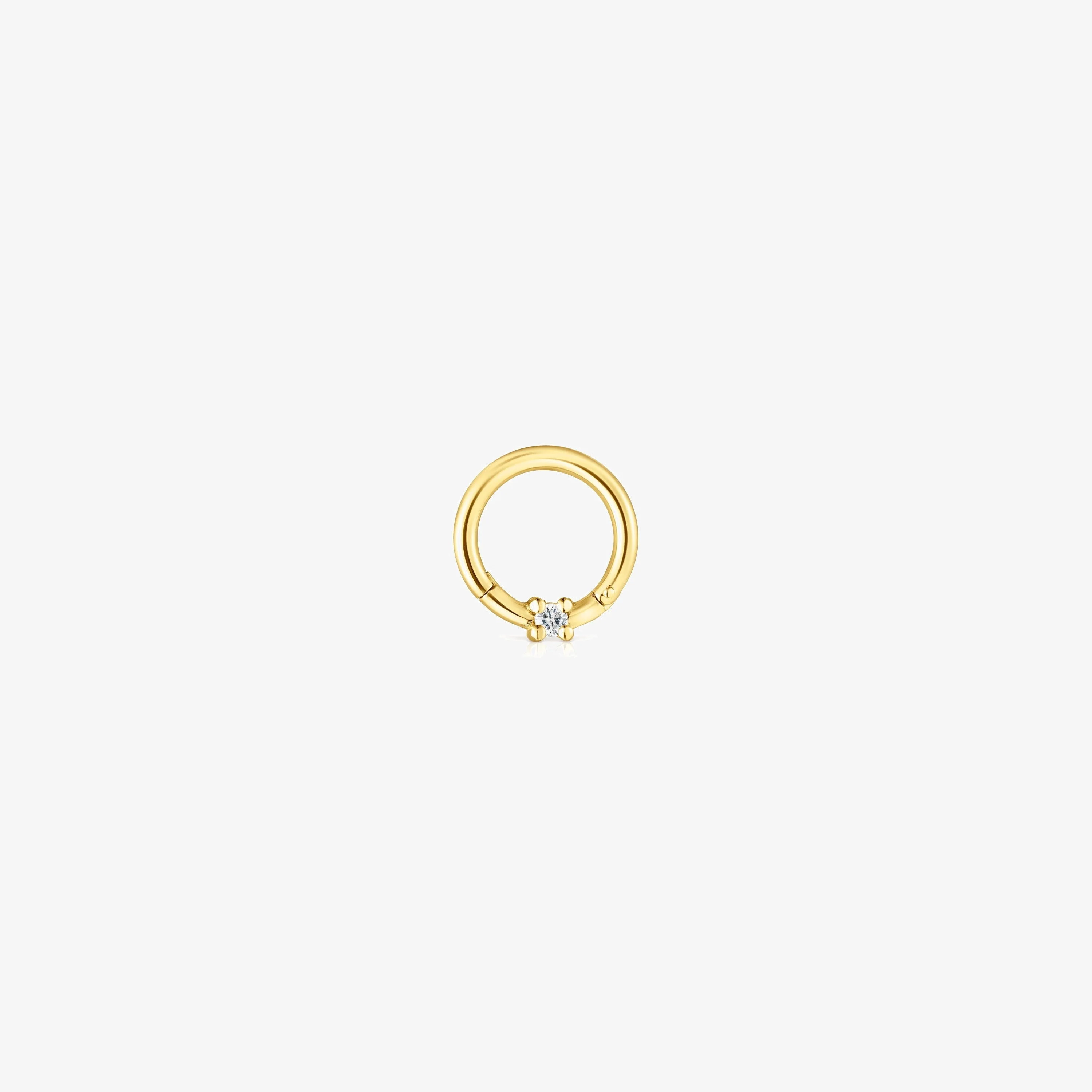 18K solid gold TOUS Basics Ear piercing with diamond - 1