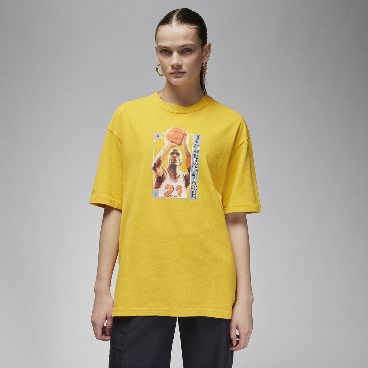 Jordan Womens Jordan Graphic Oversized T-Shirt - 1