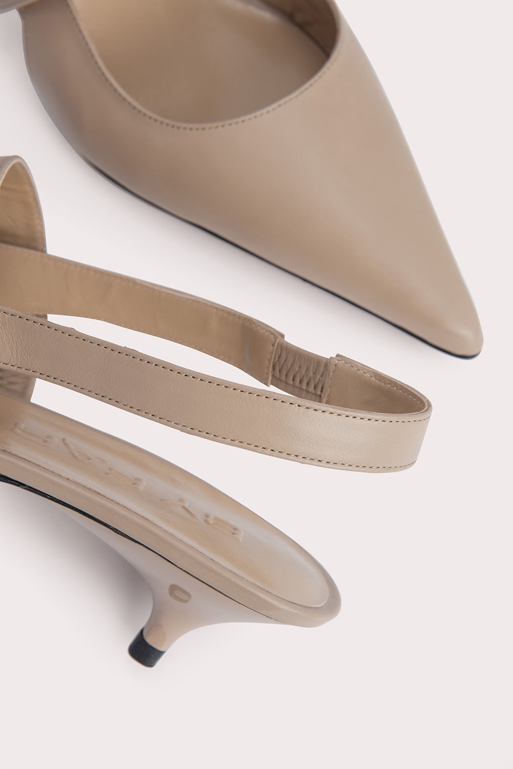 Shirley Taupe Nappa Leather - 4