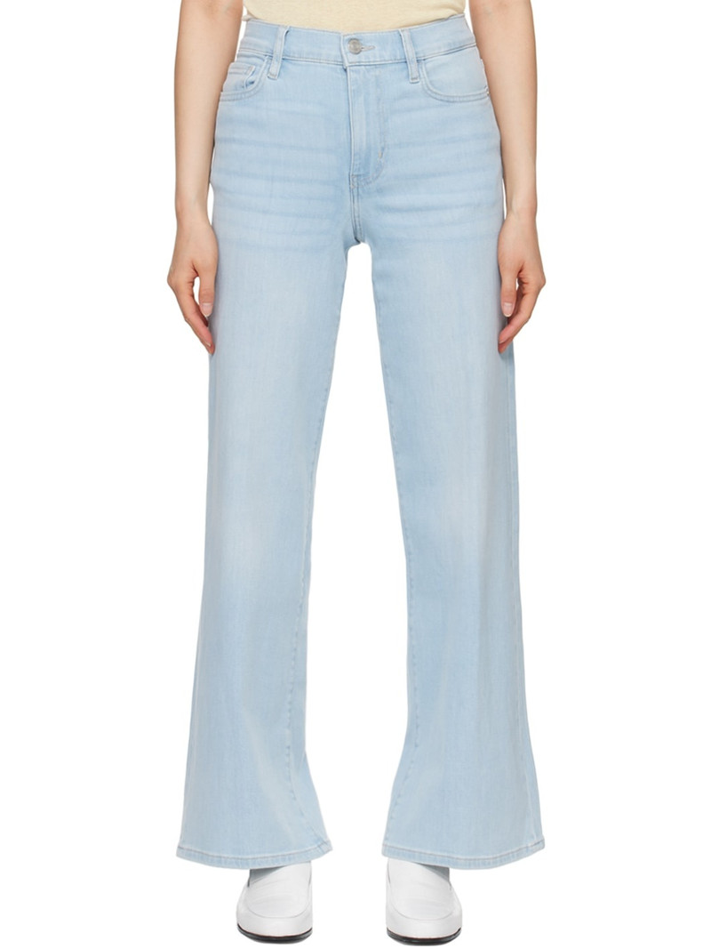 Blue 'Le Slim Palazzo' Jeans - 1
