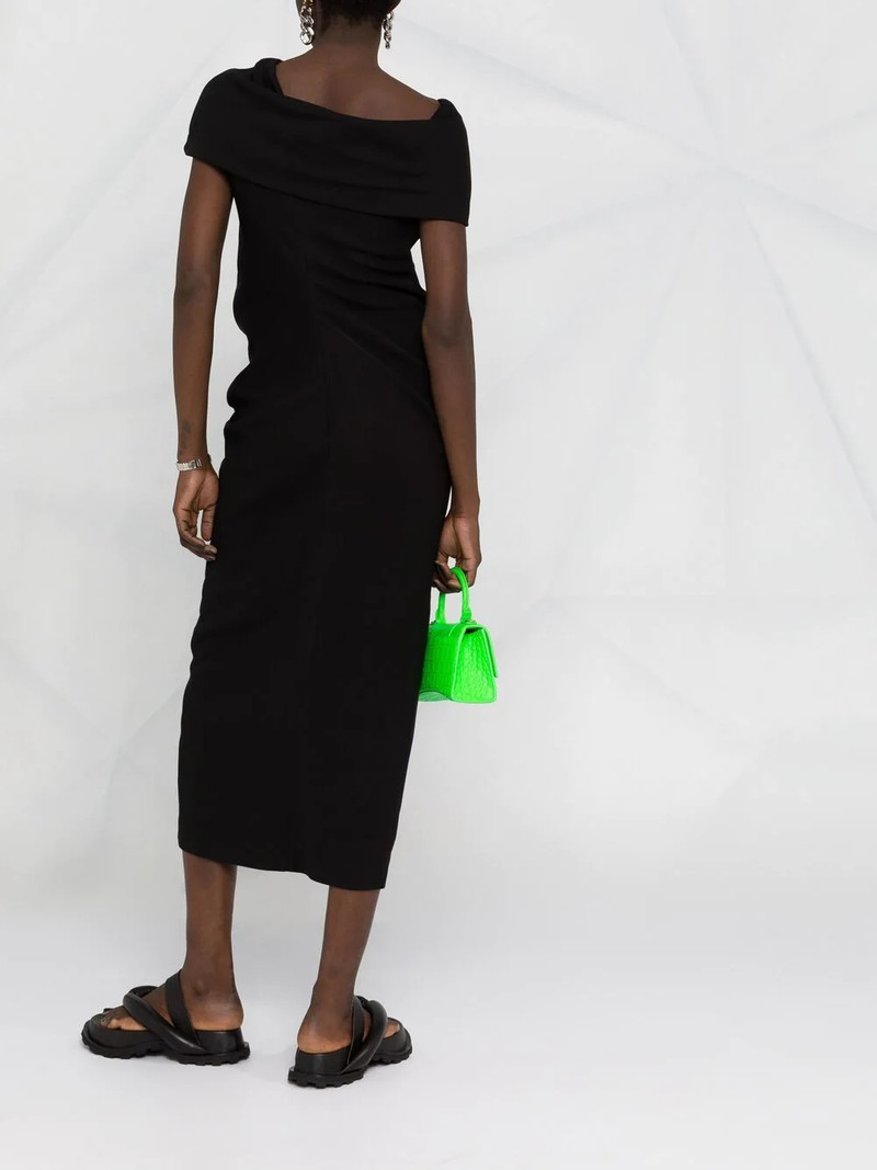 asymmetric mid-length dress 4