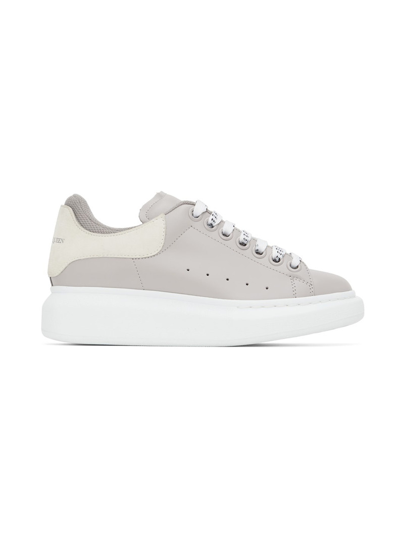 Oversized lace-up sneakers - 1