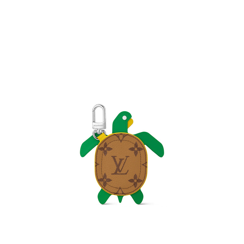 LV Turtle Pouch Bag Charm 3