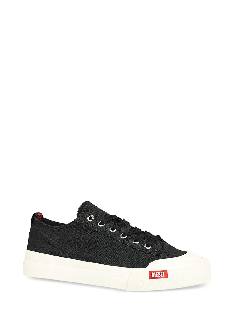 S-athos round-toe canvas sneakers - 2