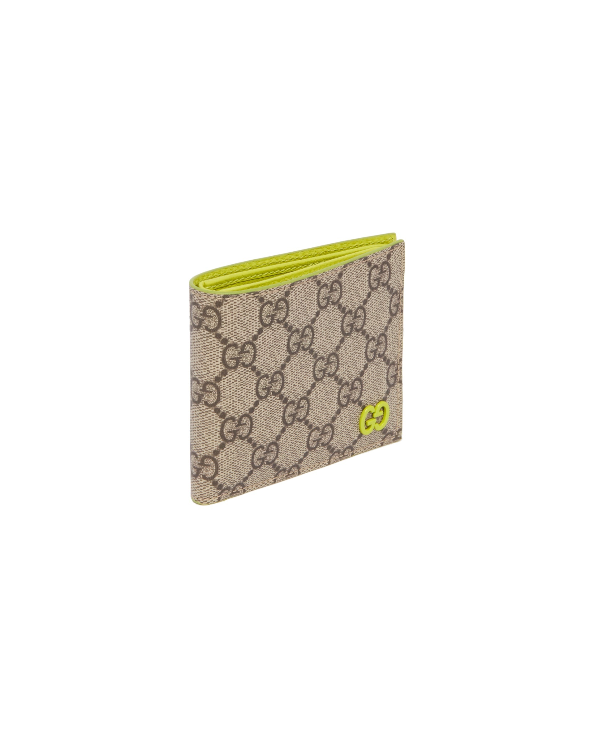 Beige GG Bifold Wallet - 4