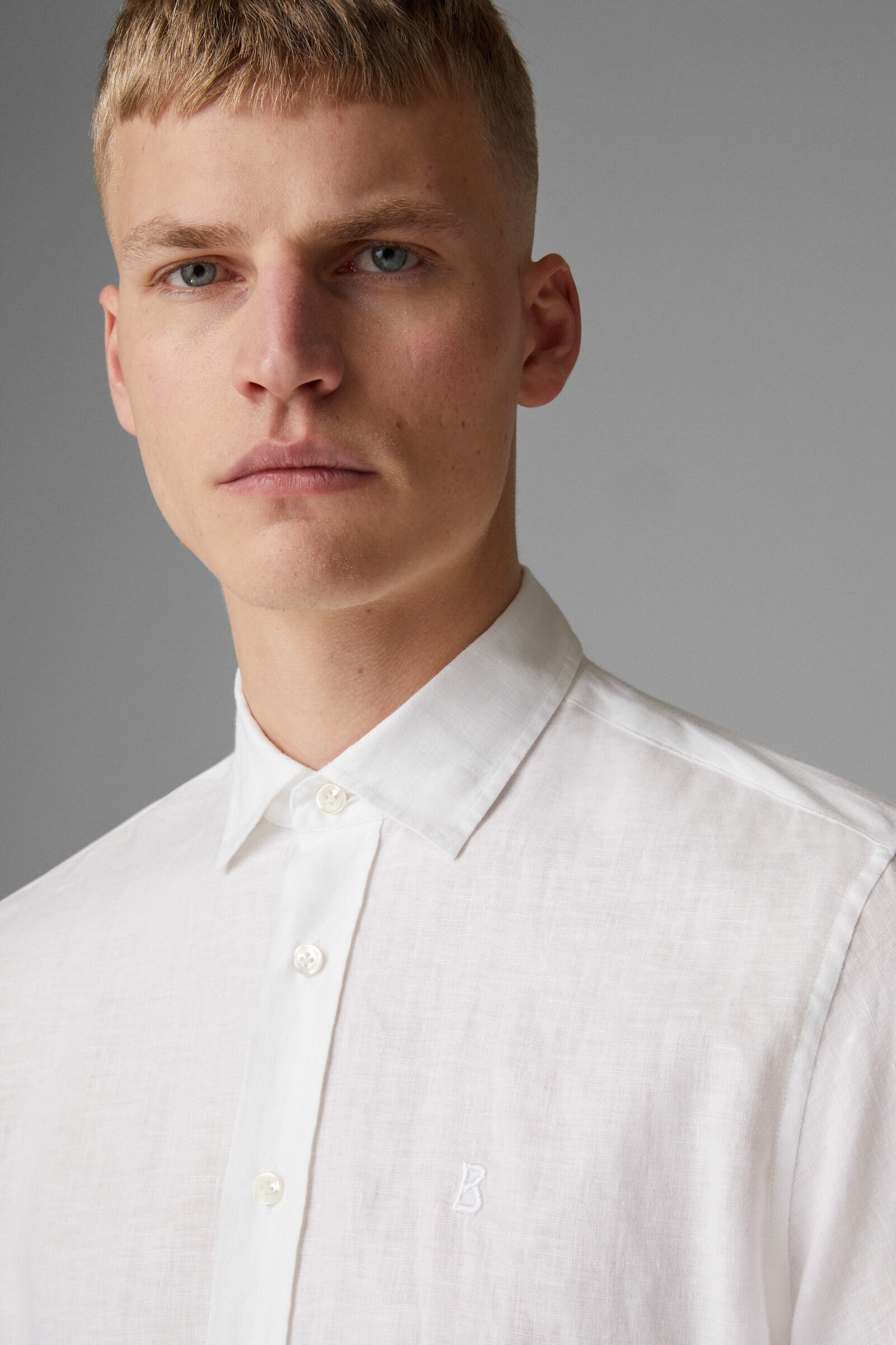 Timi Linen shirt in White - 4