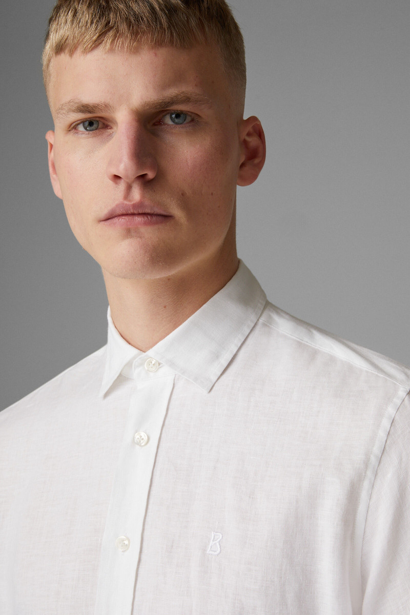 Timi Linen shirt in White 4