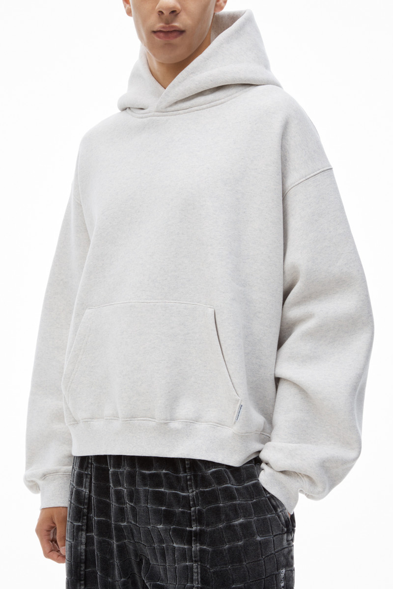 HOODIE IN DENSE FLEECE 3