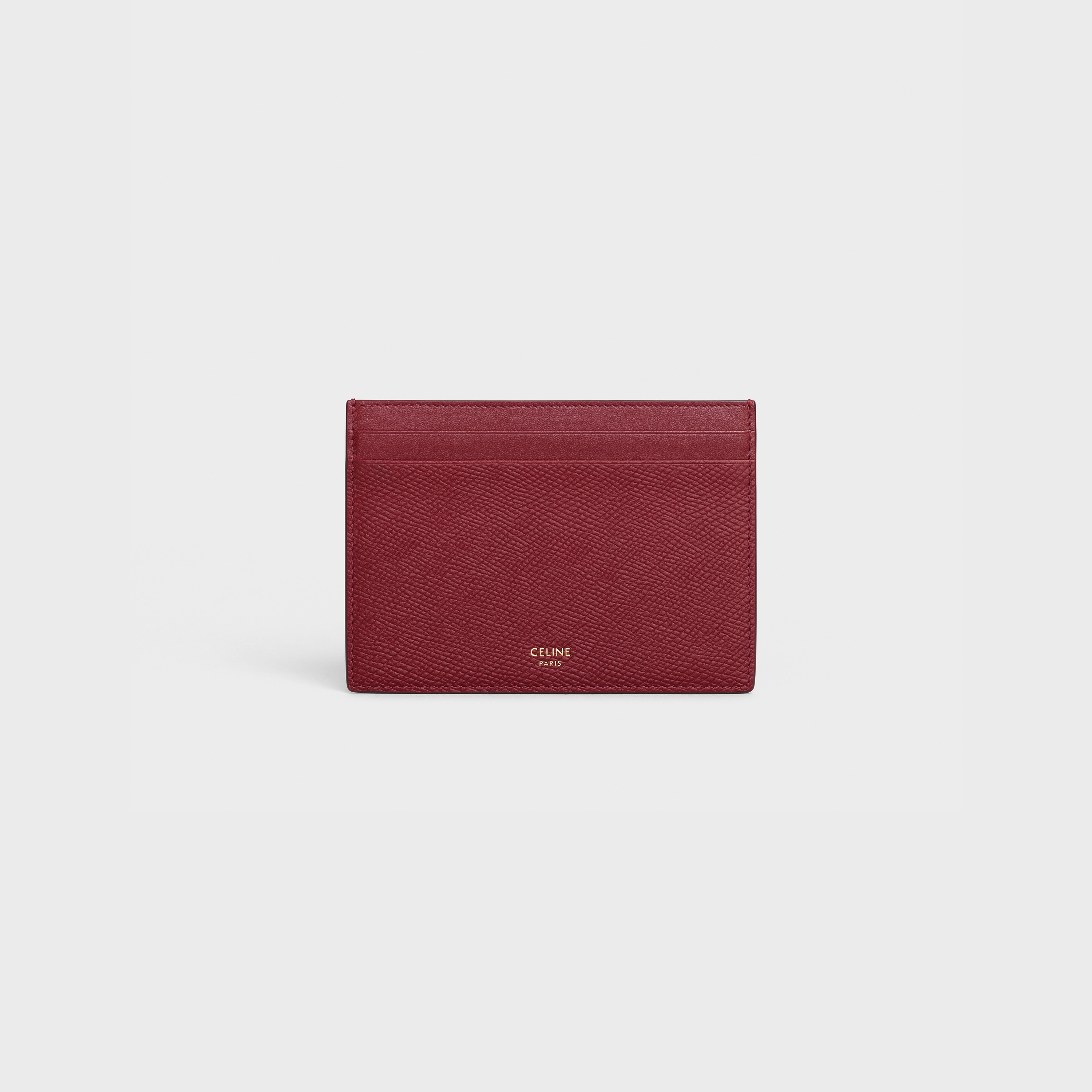 MULTIFUNCTION CARD HOLDER IN GRAINED CALFSKIN - 1